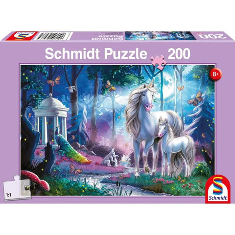 Puzzle Einhornstute mit Fohlen Schmidt Spiele – Kinderpuzzle mit Einhorn-Motiv