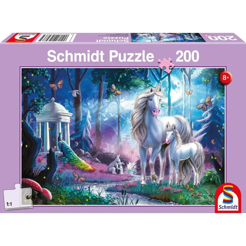 Puzzle Einhornstute mit Fohlen Schmidt Spiele – Kinderpuzzle mit Einhorn-Motiv