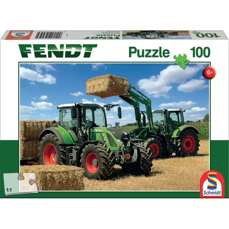 Puzzle Fendt Traktoren Schmidt Spiele – Kinderpuzzle ab 4 Jahren