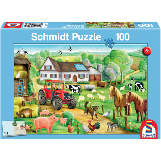 Puzzle "Fröhlicher Bauernhof" – Schmidt Spiele (Kinderpuzzle)