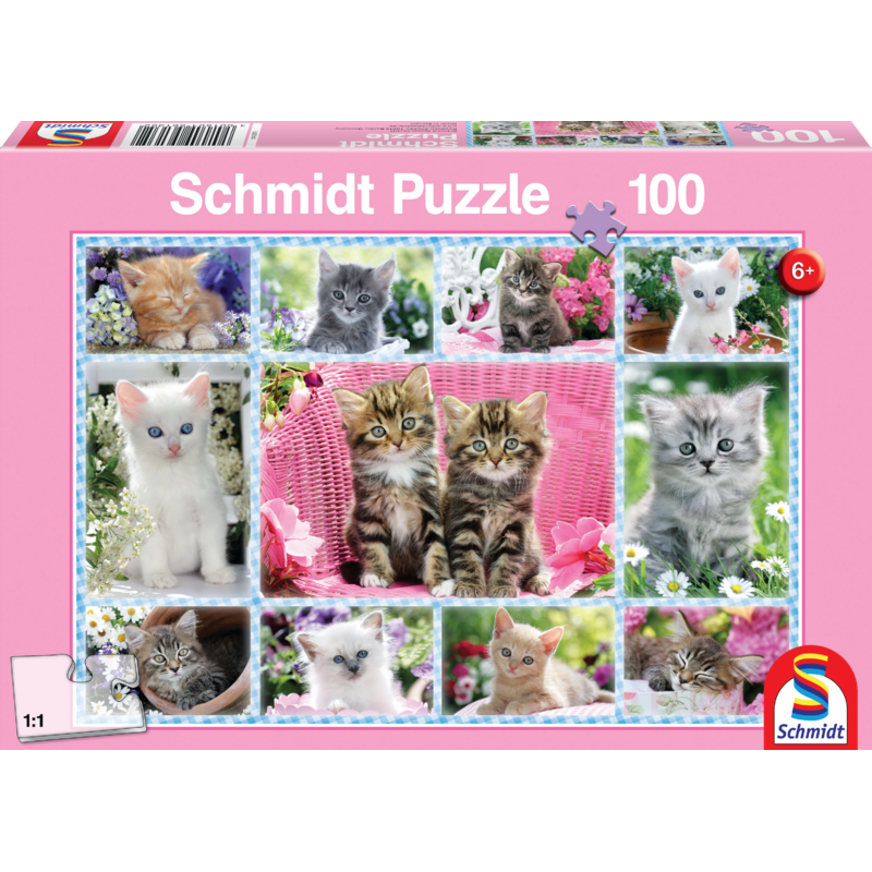 Puzzle "Katzenbabys" – Schmidt Spiele (Kinderpuzzle)