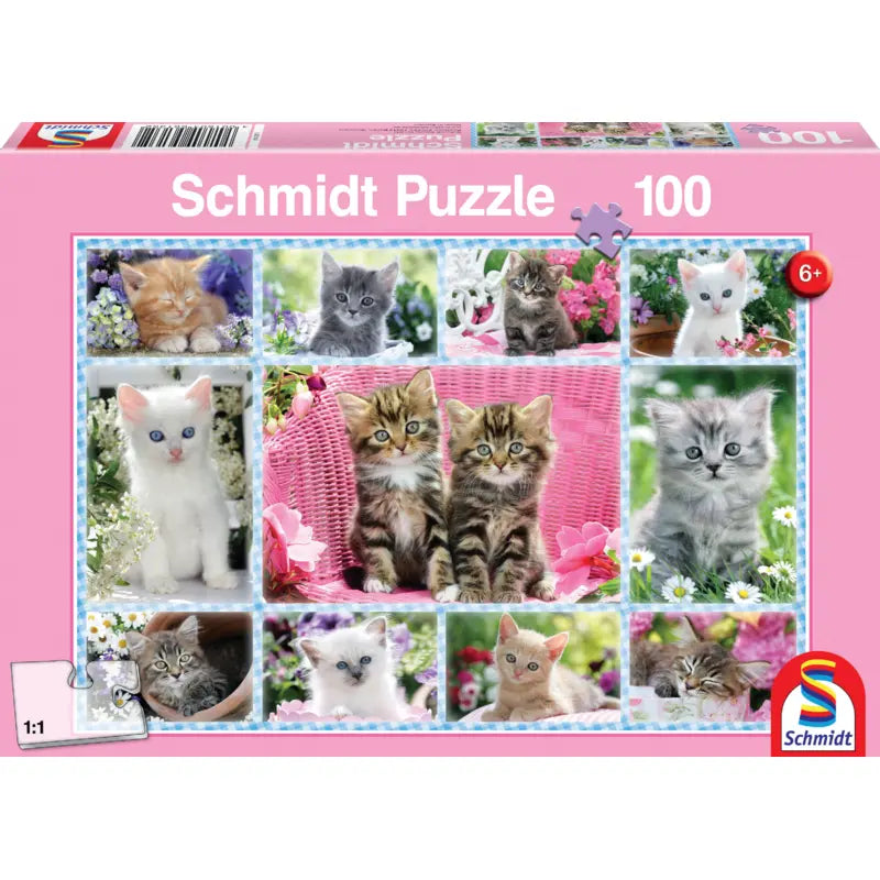 Puzzle Katzenbabys Schmidt Spiele Kinderpuzzle – Frontansicht mit Motiv