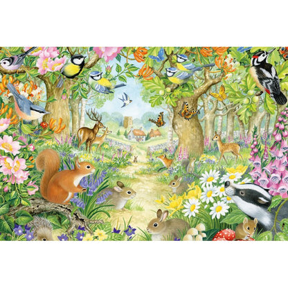 Puzzle Tiere im Wald – Schmidt Spiele (Kinderpuzzle)