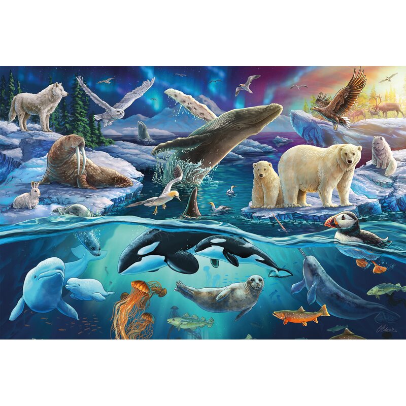 Puzzle Tiere in der Arktis – Schmidt Spiele (Kinderpuzzle)