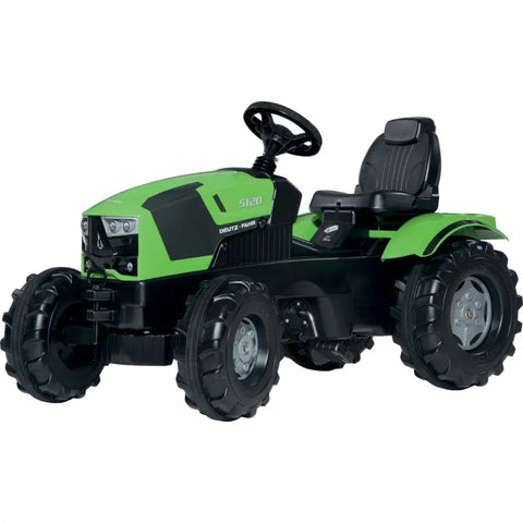 rollyFarmTrac Deutz-Fahr 5120 Kindertraktor in Deutz-Fahr Grün mit Flüsterreifen