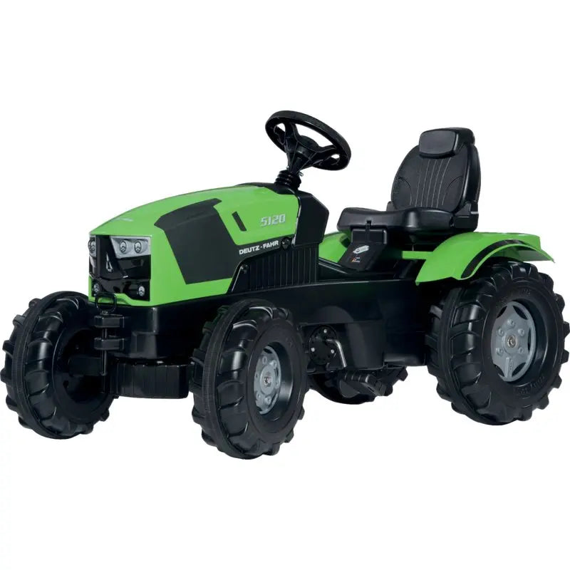 rollyFarmTrac Deutz-Fahr 5120 Kindertraktor in Deutz-Fahr Grün mit Flüsterreifen