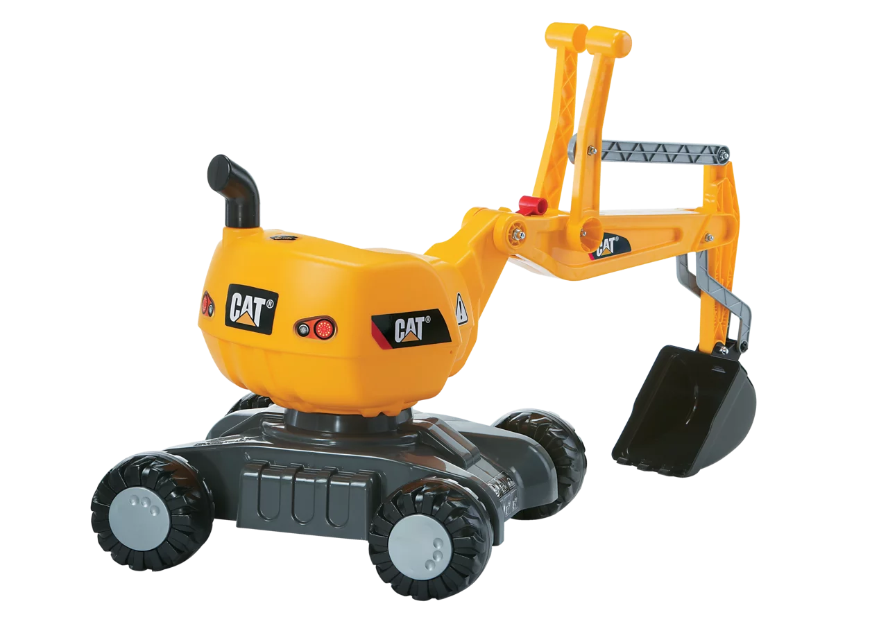 RollyToys CAT Bagger Spielzeug mit Rädern für Kinder
