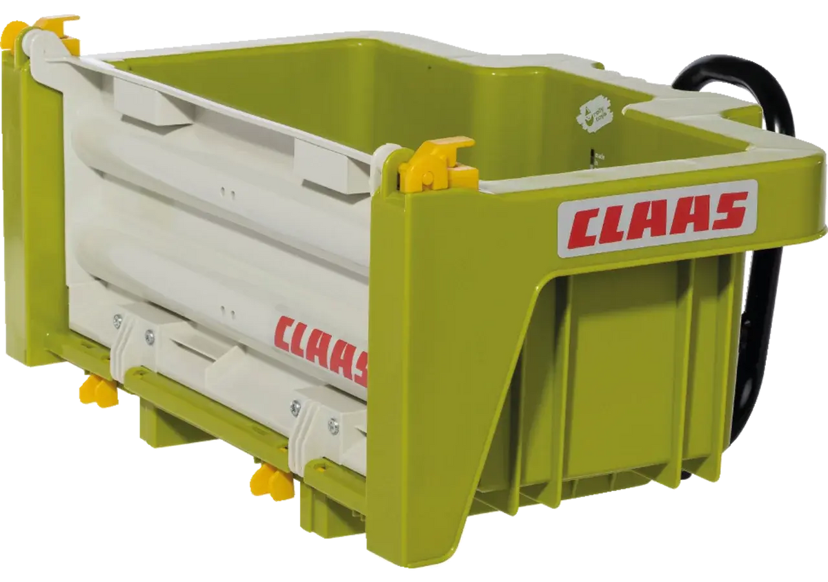 Claas Hecklade rollytoys 408924 – stabiles Anbaugerät für Kinderfahrzeuge