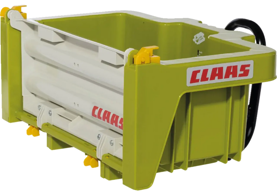 Claas Hecklade rollytoys 408924 – stabiles Anbaugerät für Kinderfahrzeuge