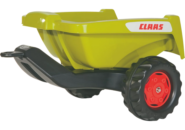 Rollytoys Claas Rückkipper Einachser in Grün mit roten Rädern für Kinderfahrzeuge
