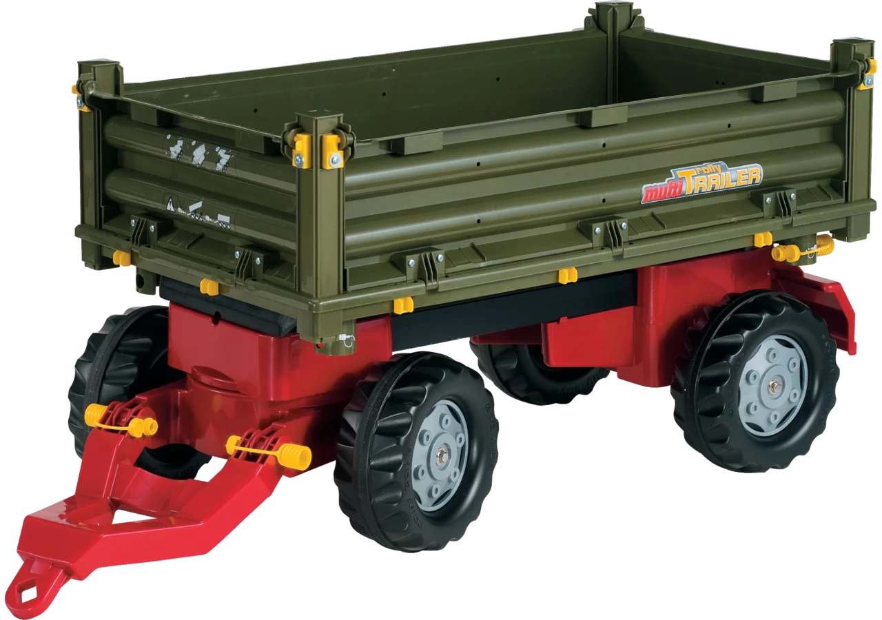 Rollytoys Dreiseitenkipper 2-Achser ohne Kurbel für Kinder ab 3 Jahren
