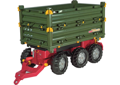 Rollytoys Dreiseitenkipper 3-Achser mit Kurbel für Kinder ab 3 Jahren
