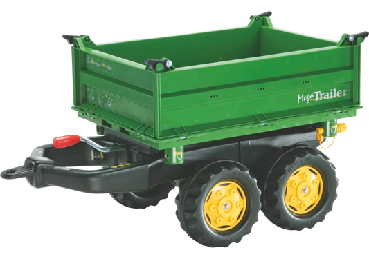 Rollytoys John Deere Dreiseitenkipper mit Tandemachse für Kinder ab 3 Jahren
