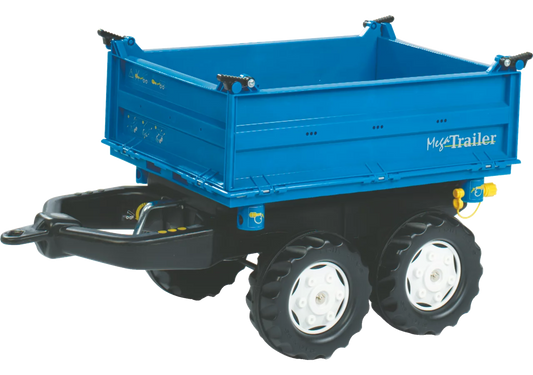 Rollytoys New Holland Dreiseitenkipper mit Tandemachse für Kinder ab 3 Jahren
