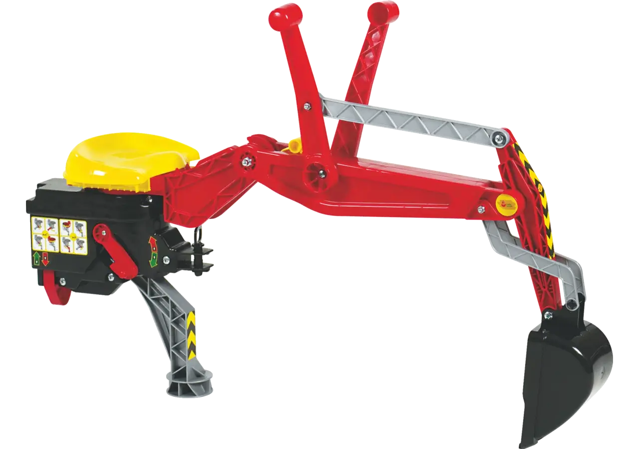 Rollytoys Heckbagger mit Stütze für Kinder ab 2,5 Jahren
