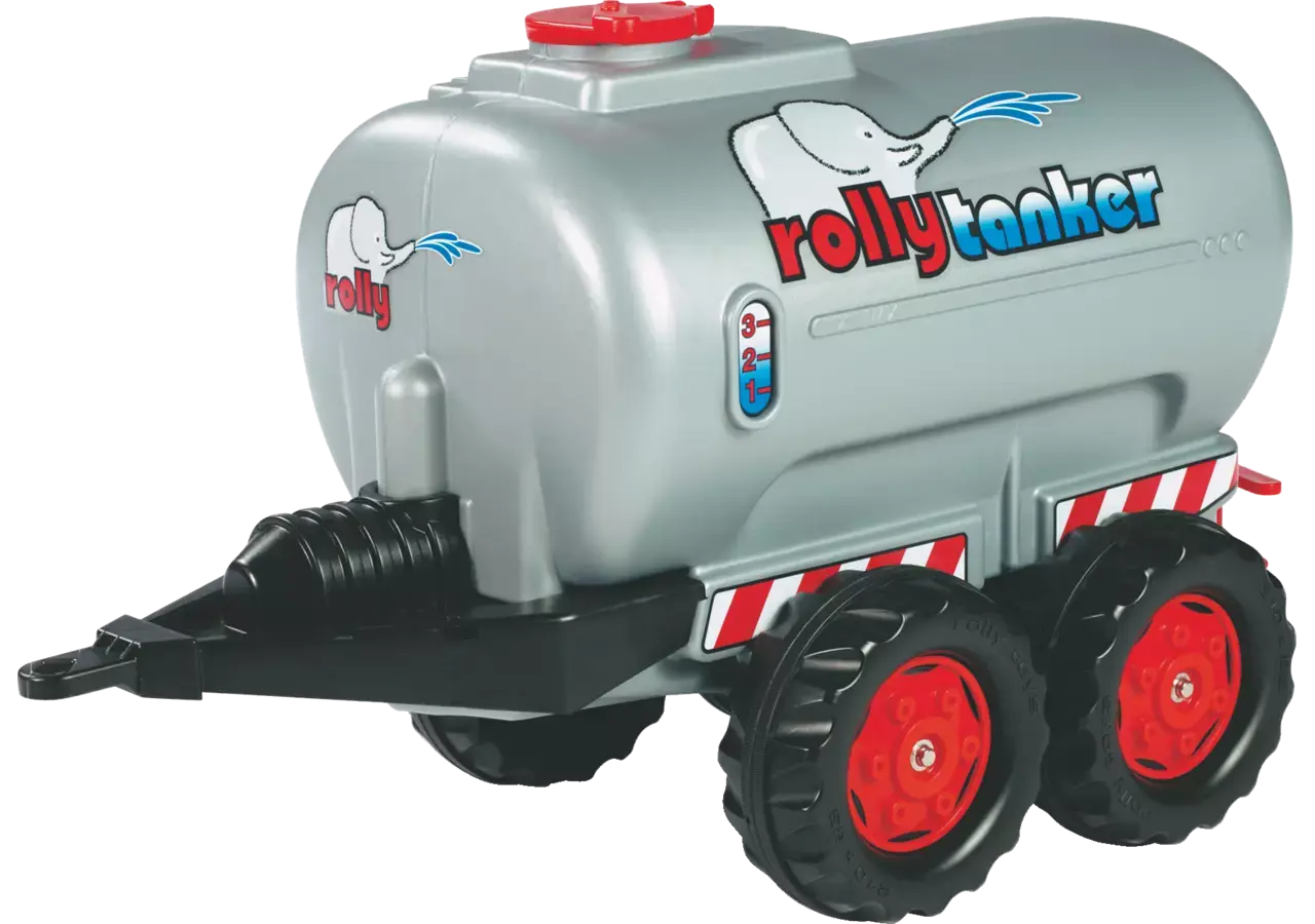 Rollytoys Jumbotanker Silber mit Tandemachse für Kinder ab 3 Jahren
