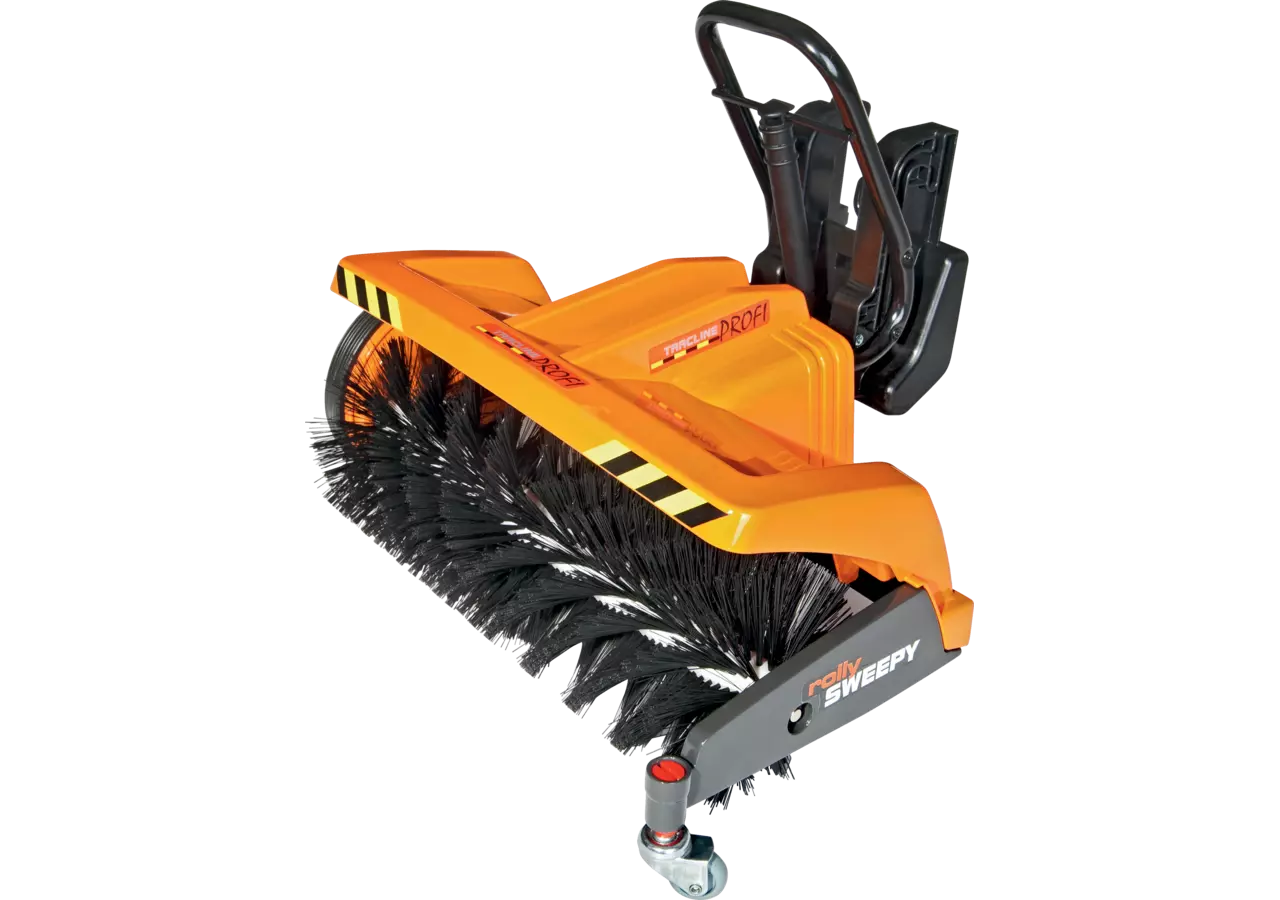 rollytoys Kehrmaschine John Deere mit funktionsfähigem Auffangbehälter für Kindertraktoren
