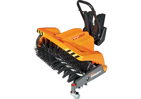 Kehrmaschine John Deere rollytoys 409716 – Anbaugerät mit Auffangbehälter für Kinderfahrzeuge