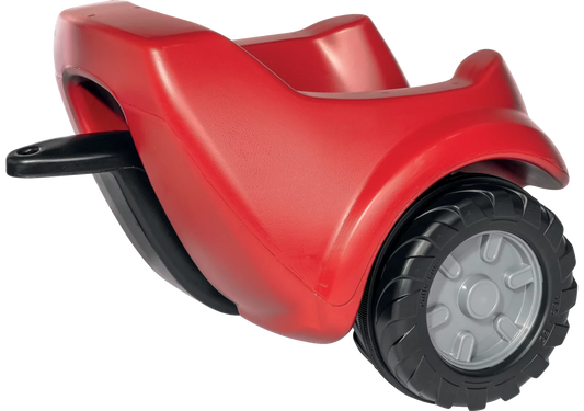 Roter RollyToys Minitrac Anhänger mit Kippfunktion für Kinder
