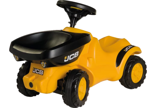 rollytoys JCB Minitrac Dumper Rutschfahrzeug für Kinder
