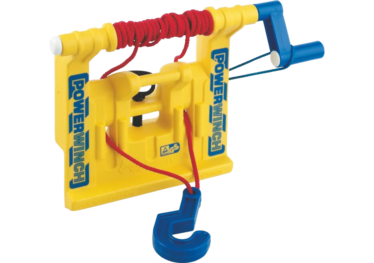 Rollytoys Seilwinde zum Anbau an Farmtrac Kinderfahrzeuge
