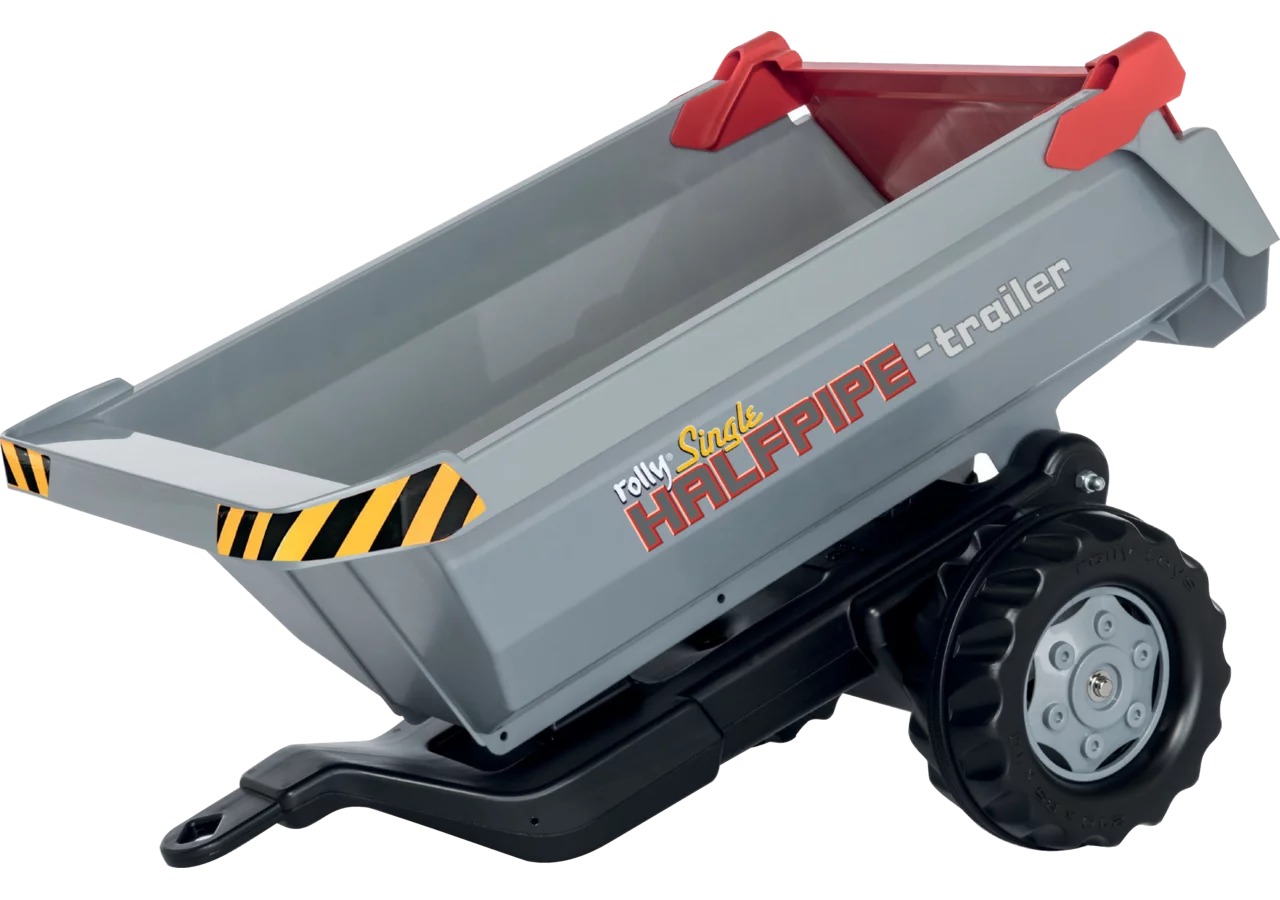 Rollytoys Wannenkipper Single Einachsanhänger für Kinder
