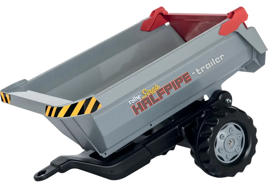 rollytoys Wannenkipper Single 123193 – robuster Einachs-Kipper für Kinder ab 3 Jahren