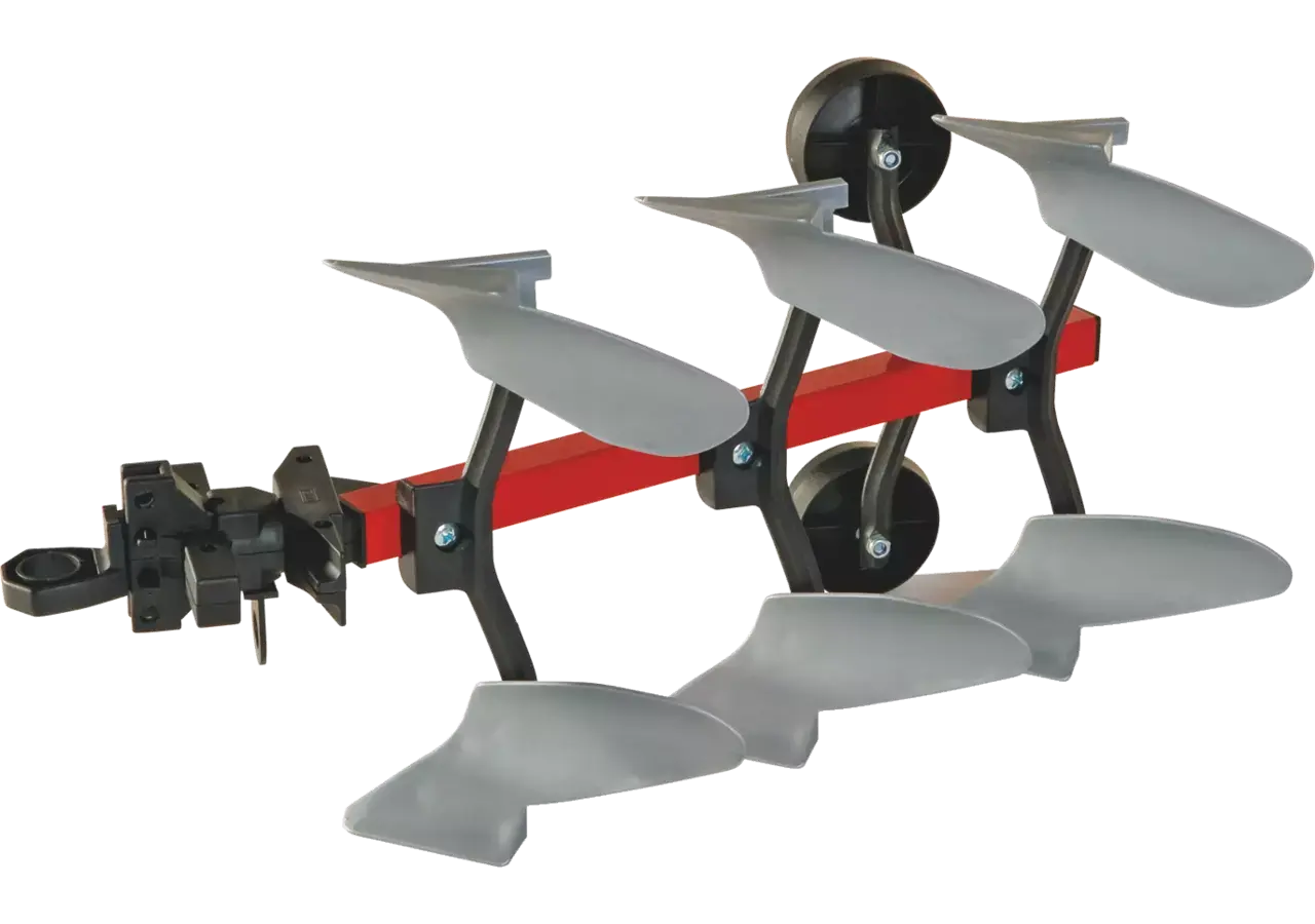 Rollytoys Wendepflug mit 3 Scharen für Kinder ab 3 Jahren
