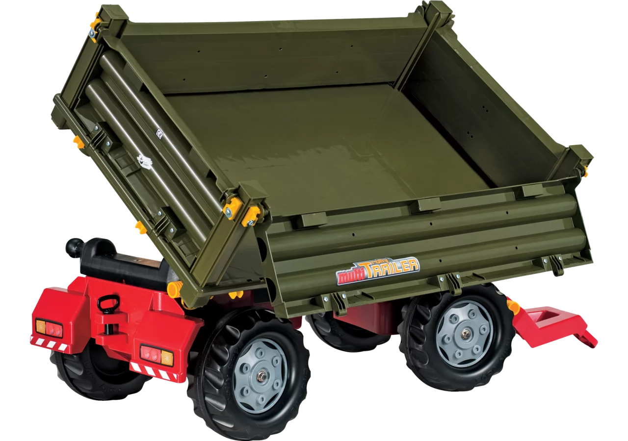 Rollytoys Dreiseitenkipper 2-Achser ohne Kurbel für Kinder ab 3 Jahren

