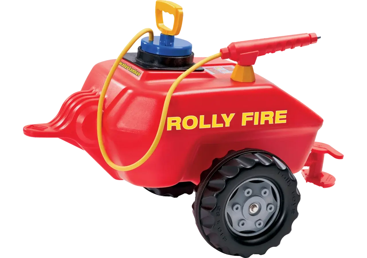 Rollytoys Feuerwehrtanker mit Wasserspritze für Kinder ab 3 Jahren
