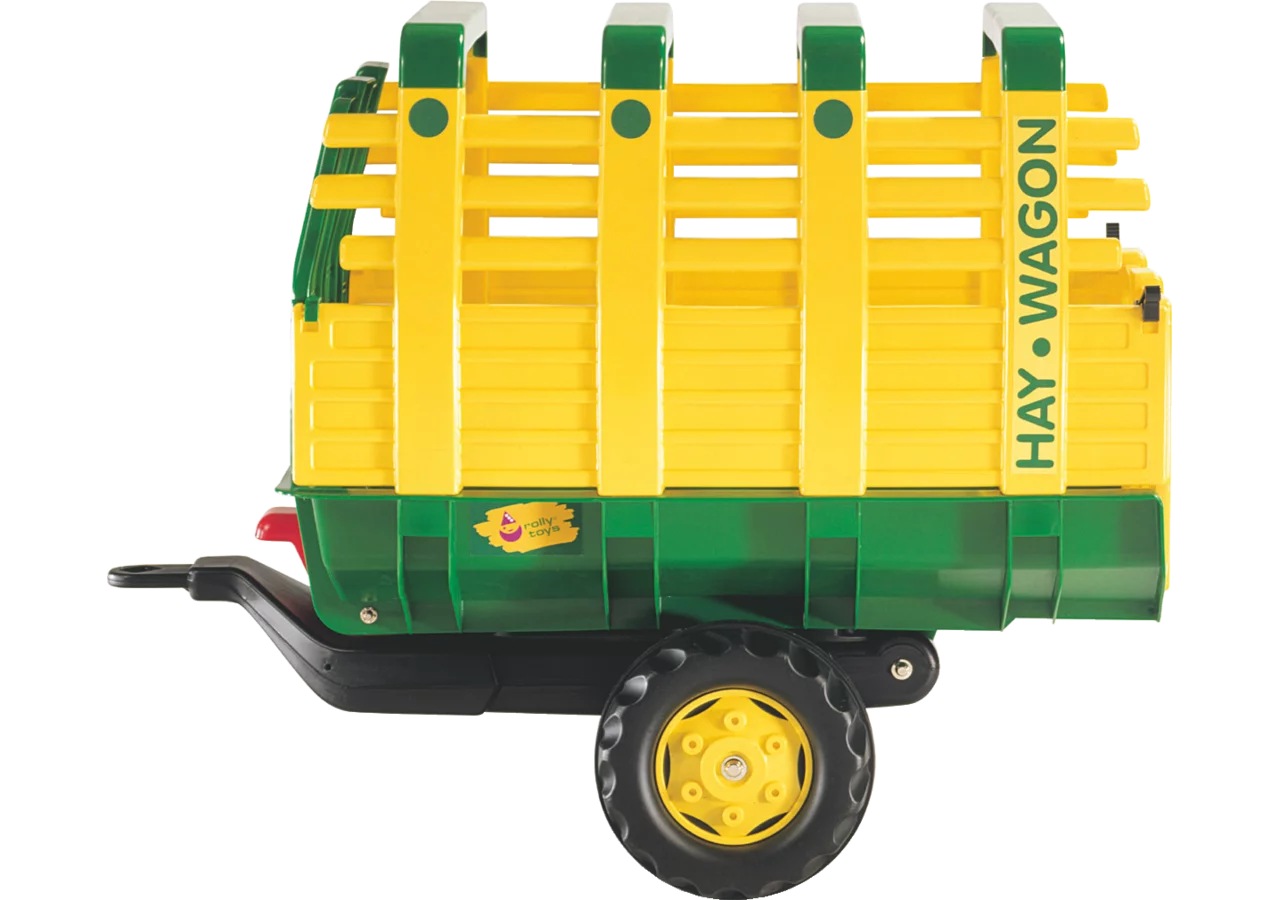 Rollytoys gelber Einachs-Ladewagen für Kinder ab 3 Jahren
