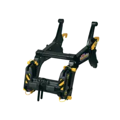 Rollytoys Schneepflug mit Fronthydraulik und Adapter für Kinder ab 3 Jahren
