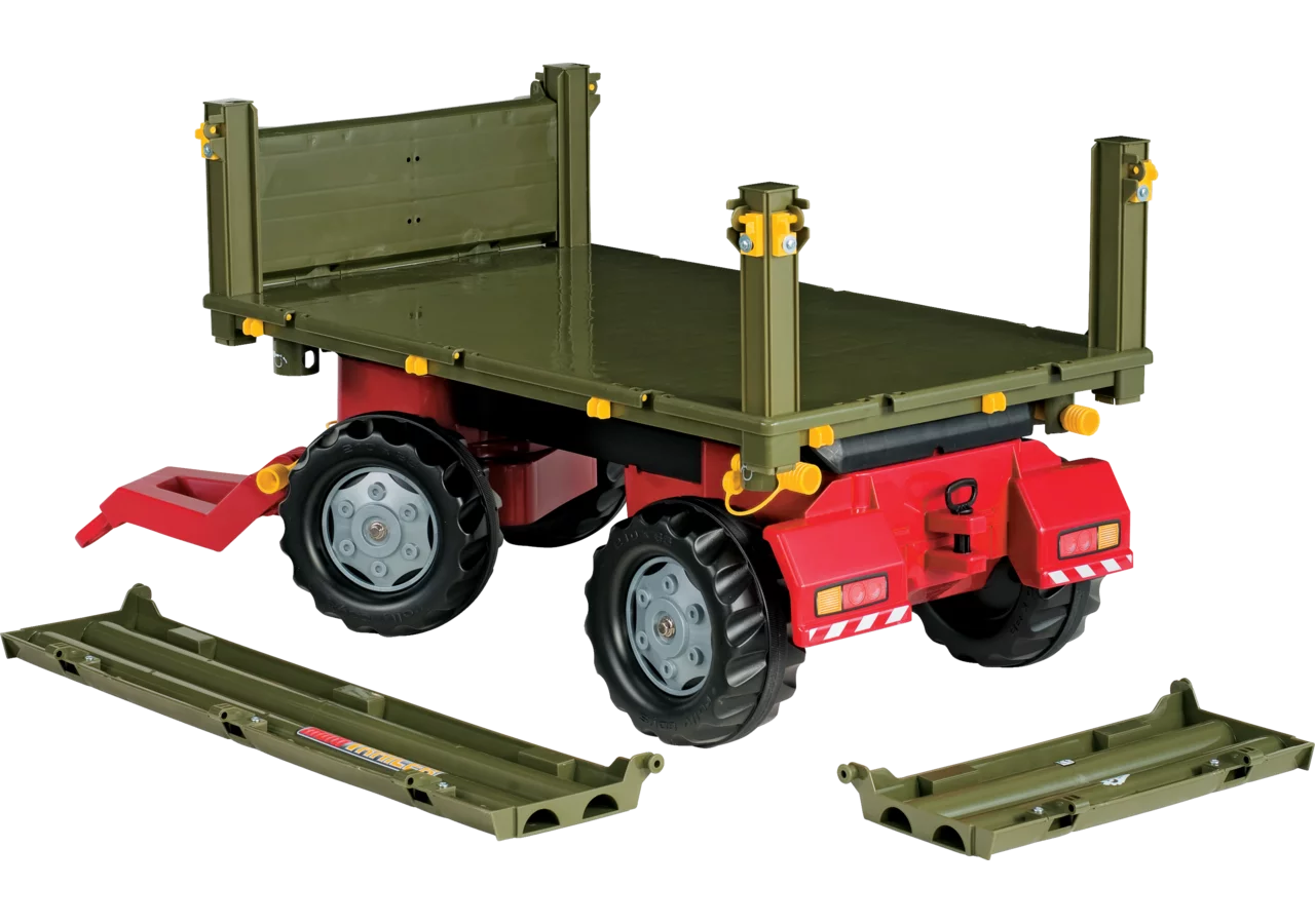 Rollytoys Dreiseitenkipper 2-Achser ohne Kurbel für Kinder ab 3 Jahren
