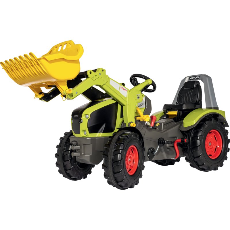 rollyX-Trac Claas Axion 960 Kindertraktor mit Lader, Zweigangschaltung und Flüsterlaufreifen