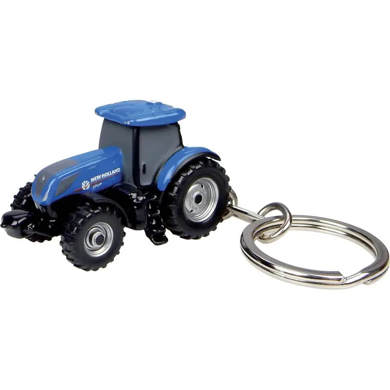 Schlüsselanhänger New Holland T7.225 Universal Hobbies – Miniatur-Traktor an Schlüsselring