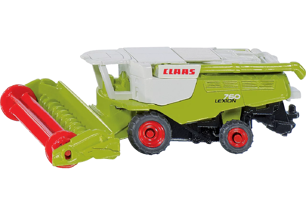 Siku Claas Drescher Miniaturspielzeug im Maßstab 1:87
