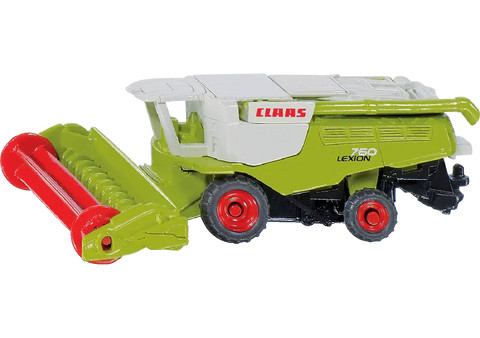 Siku Claas Drescher 1476 – Miniaturmodell im Maßstab 1:87 in typischem Claas-Grün