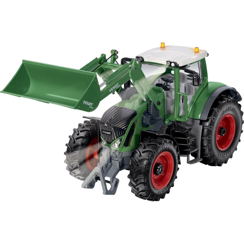 SIKU Fendt 933 Vario 1:32 Bluetooth Traktor mit Frontlader und Zubehör