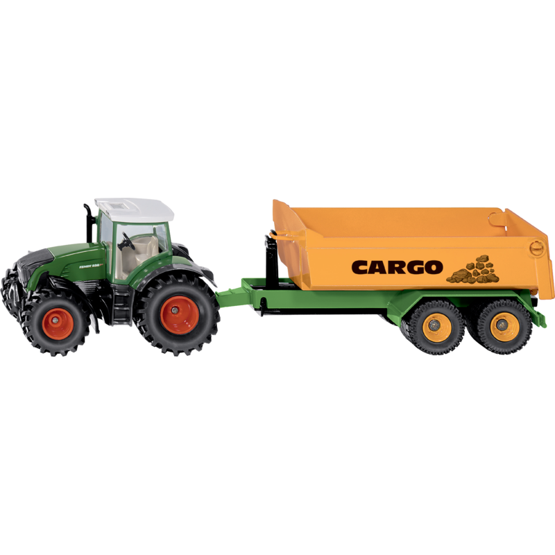 Siku Fendt mit Hakensystem und Mulde – Spielset 1:50