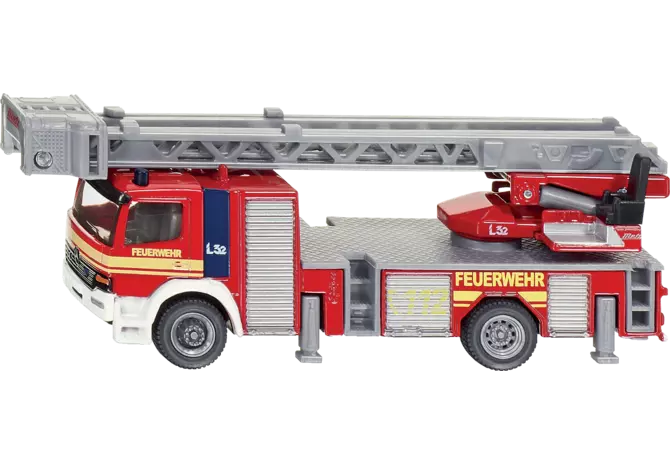 Siku Feuerwehr Drehleiter LKW Spielzeug im Maßstab 1:87
