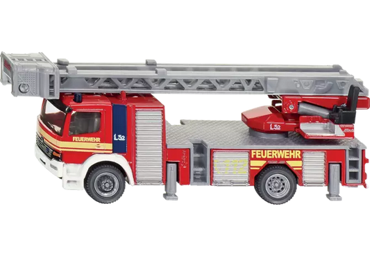 Siku Feuerwehr Drehleiter LKW Spielzeug im Maßstab 1:87
