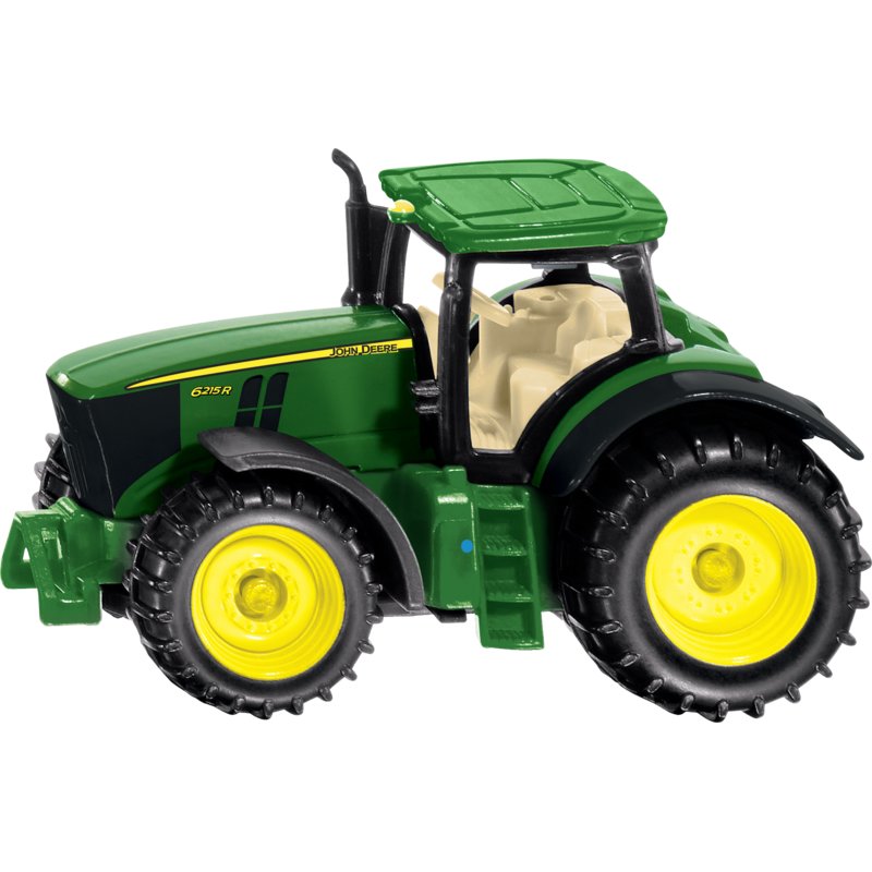 Siku John Deere 6250R Miniatur-Traktor im Maßstab 1:87 mit hochwertiger Bedruckung