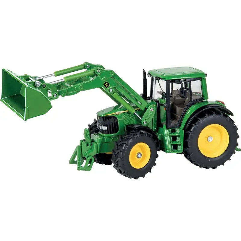 Siku John Deere 6820 Frontlader 3652 Spielzeugtraktor 1:32 seitliche Ansicht