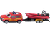 Siku Land Rover Feuerwehr mit Rettungsboot Spielzeug 1:87
