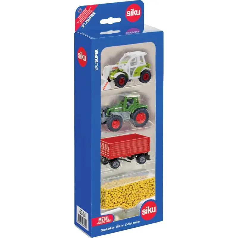 Siku Landwirtschafts-Set Traktor Teleskoplader 6304 im Maßstab 1:32