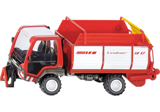 Siku Lindner Unitrac mit Ladewagen Spielzeugmodell im Maßstab 1:32
