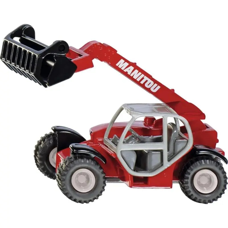 Siku Manitou Teleskoplader 1:87 mit beweglichem Teleskoparm – Seitenansicht