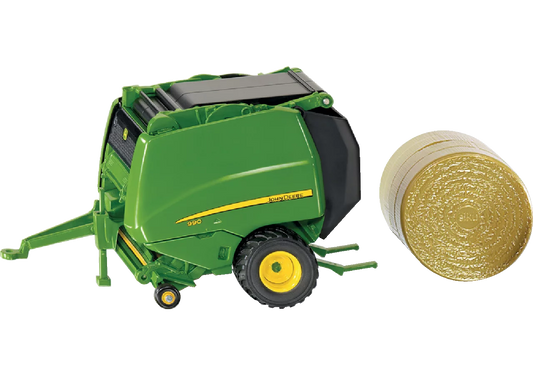 Siku Rundballenpresse John Deere 990 im Maßstab 1:32 als Spielzeugmodell
