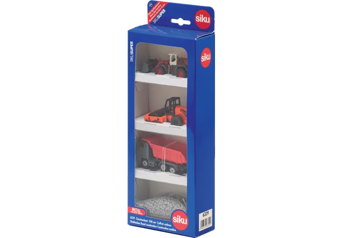 SIKU Straßenbau Set 1:87 mit Baustellenfahrzeugen
