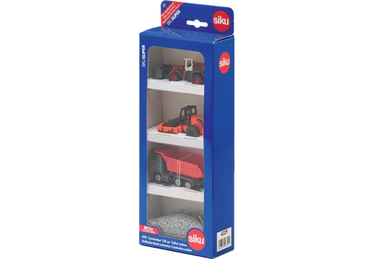 SIKU Straßenbau Set 1:87 mit Baustellenfahrzeugen
